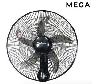 Astron MEGA 18" Wall Fan | Transparent Banana Blade | 5 Leaves | 70W