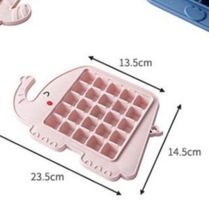 Khay Vỉ Làm Kem Đá Rau Câu Hình Thú Dễ Thương An Toàn 25 Ô/Viên