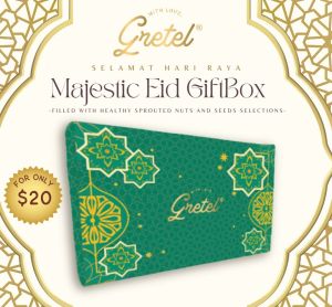 Majestic Eid GiftBox (5x40g) Nuts and Seeds