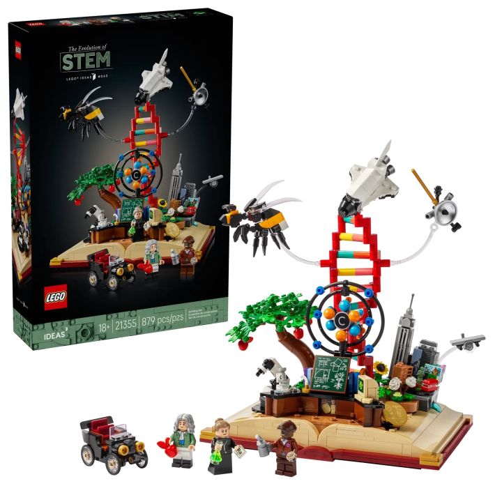 LEGO® 21355 The Evolution of STEM (IDEAS) [Brick Family Shop] | Lazada ...