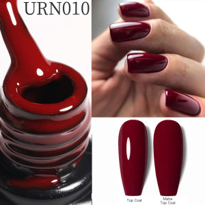 UR SUGAR 7.5ml Gel Nail UV Polish Red Dark Gel Polish Vernis Semi Permanent Nail Art Soak Off LED UV Gel Nail Varnishes