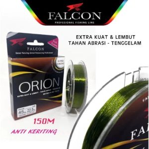 Senar Pancing Falcon ORION 150 Meter Hijau Yarite