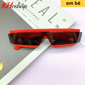 Kính độc đáo cá tính cho Trẻ em form chữ nhật dài lạ mắt siêu xinh model nhí chụp ảnh mã Y1649 - kheshop