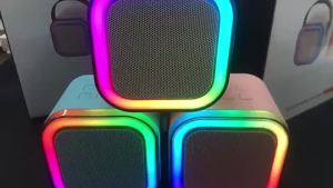 K12 Wireless Karaoke With 2 Microphones Professional Karaoke Speaker Wireless Audio Speaker Y1