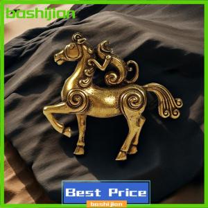bashijian 2026 Year Of Horse Brass Feng Shui Horse Figurines Miniatures Bless Your Career With Success Home Office Desktop Decoration Gift