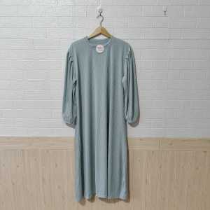 Soraya - Gamis Soraya Rempel Tangan Knit Condru [READY SIAP KIRIM]