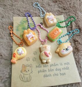 Charm mini ngẫu nhiên lucky box - MÓC TREO CUTE TRANG TRÍ TÚI/BALO/CHÌA KHÓA