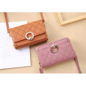 Tas Selempang Wanita Kulit & Dompet HP Cewek: Tas Import Terbaru & Terlaris