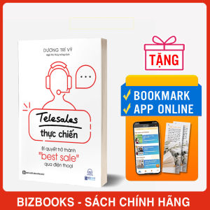 Sách Telesale thực chiến: Bí quyết trở thành bestsale qua điện thoại - BIZBOOKS