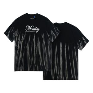 Moutley Kaos Pria Lengan Pendek Oversized Fit Katun 16s Hazed 011224