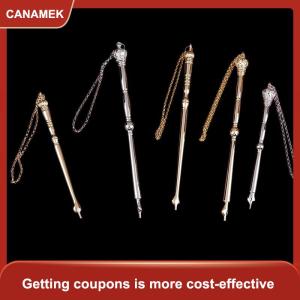 【CANAMEK】 Do Thái Quà Tặng Đọc Sách Công Cụ Con Trỏ Với Chuỗi Trang Trí Torah Kinh Thánh Kim Loại Công Cụ Synagogue Cuốn Sách Kim Loại Ngón Tay Công Cụ
