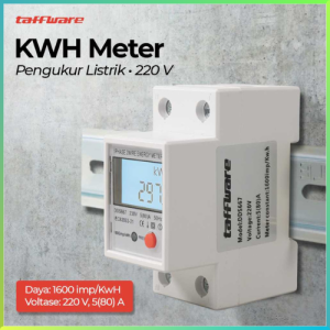BEST SELLER Taffware KWH Pengukur Listrik Smart Power Voltmeter 220V 80A / meteran listrik 900 watt token subsidi / meteran listrik kwh digital pln rumah lama / alat pengukur voltase listrik digital / kwh meter digital listrik / kwh meteran listrik prabay