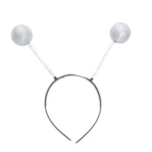 Martianhheadband trái tim Headband Halloween người ngoài hành tinh Headband kim loại người ngoài hành tinh Headband người ngoài hành tinh headbopper Sao Headband