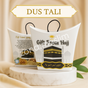 kardus paper bag dus teng-teng dus tali dus oleh oleh haji dan umroh isi 50 pcs