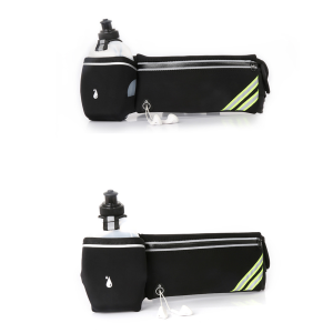 Túi đeo hông chạy bộ thể thao phàn quang có ngăn đựng bình chai nước