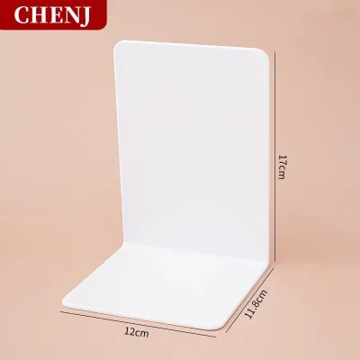 [COD] CHENJ TOOL Máy tính để bàn tổ chức hình chữ L bàn bookends bền hiển thị cuốn sách đứng đơn giản Ins sách hỗ trợ giá Minimalism