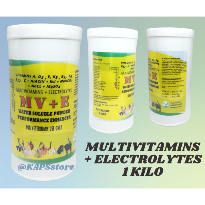【COD】 MULTIVITAMINs + ELECTROLYTES (MV + E) 1 kilo Anti heat stroke