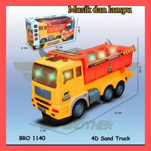 Mainan Mobilan Anak Mobil Dump Truck Molen Cement Semen Oli Tangki mini ada musik dan lampu
