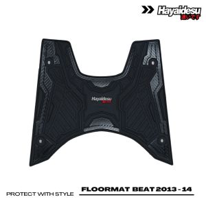 Hayaidesu Karpet Motor Floor Mat Honda Beat FI (2013-2015) - Premium Quality