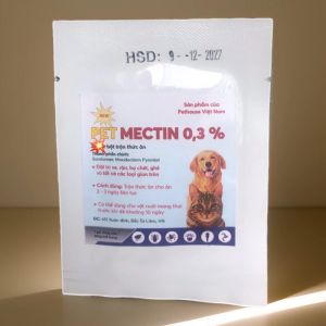 gói Trộn Thức Ăn Cho Chó & Mèo( Ve Rận Bọ Chét & Zunn) hiệu quả