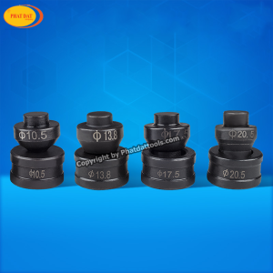 Khuôn đột lỗ tròn thủy lực cho máy đột lỗ CH60-HHM60-Phi tùy chọn