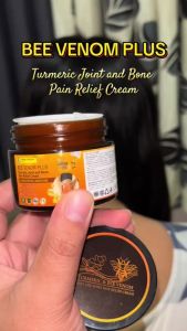 Ready stock🇲🇾Bee Venom Plus Tueric Cream 50g Bee Venom & Tueric Extract Daily Joint & Muscle Care Rimbun Wellness