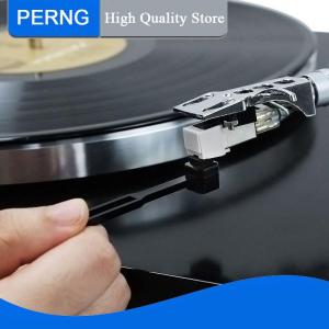 [PERNG] Tehe Turntable Stylus Brush For Vinyl Record Player Turntable Phonograph Anti-static Needle Brush Phono Needle Cleaner