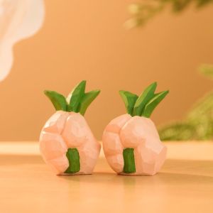 GEMMA Funny Grass Hand Statue Artistic Resin Holding Grass Sculpture Multipurpos Exquisite Hand Table Decor Dining Table