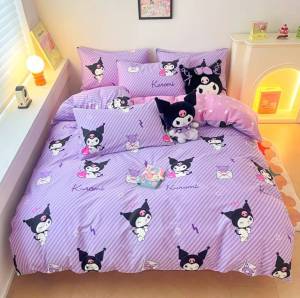 รวมลายการ์ตูน ผ้าปูที่นอน ผ้านวม ปลอกหมอน ชุดเครื่องนอน ชุดที่นอนลายการ์ตูน ครบชุดรวม 6 ชิ้น มีบริการเก็บเงินปลายทาง