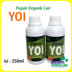 Pupuk Organik Cair YOI 250 ml POC pertumbuhan organic alami untuk anggrek dan tanaman hias hydroponik hidroponik