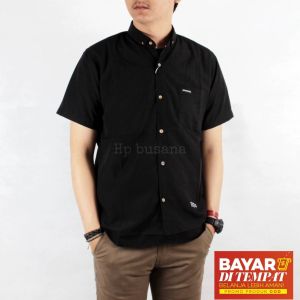 Kemeja Polos Casual Pria Lengan Pendek Bahan Oksfort BEST QUALTY BAYAR DITEMPAT