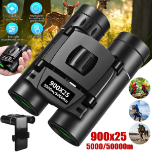 BERGARANSI Top Telescope Teropong Binocular jarak jauh Siang Malam vision Binoculars HD 126M 1000M