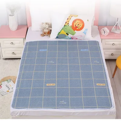 C61 Tấm lót chống thấm cho bé Thảm lót chống thấm 3 lớp size to cho bé (80x120cm) CINDY YG