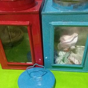 Tempat / blak krupuk serba guna Miniatur [ Merah Hijau Biru ] Mainan Anak