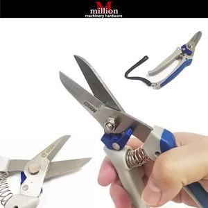 Stainless Steel Pruning Shears Gardening Carbon Steel  Cutter Tool Aviation Snips ting Pokok Bunga Gardening Tools