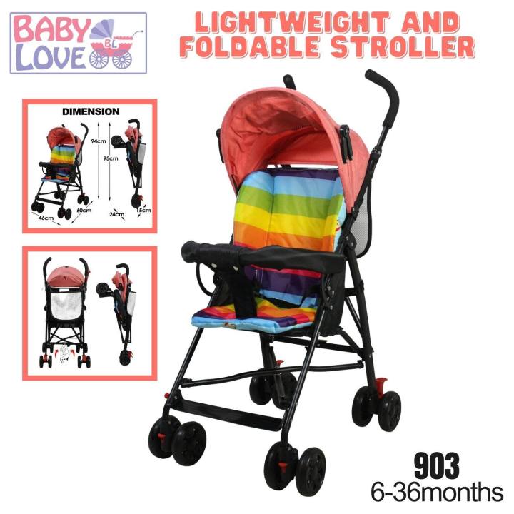 Baby Love 903 Foldable lightweight stroller and Baby stroller Travel System stroller for baby Lazada PH