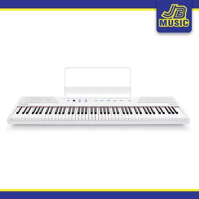 Alesis - Recital Stage 88 Semi Weighted Keys Digital Piano (White) (Keyboards & Piano) (Digital Piano) (Semi Weighted Keys)