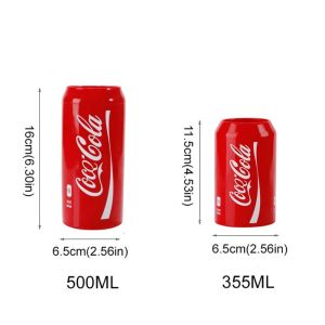 LSMSMAVDS 2pcs แบบสากล ฝาครอบแก้วโคล่า ซิลิโคน ไม่ลื่น ฝาครอบป้องกัน สร้างสรรค์ หุ้มฉนวน ปลอกกระป๋องโซดา เบียร์