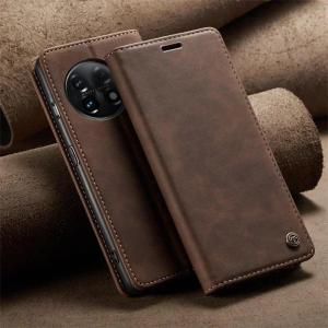 Magnetic Closure Leather Flip Wallet Phone Case For OnePlus 13 12 11 Nord 8 7Pro 8T Card Slots Shockproof Protective Cover Stand