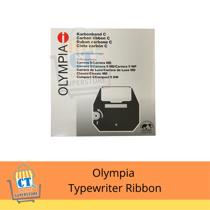 Olympia Typewriter Ribbon Black | Lazada PH