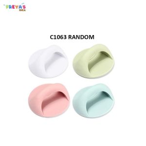 FR-C1063 Pegangan Pintu Tempel Lemari Baju Bulat Serbaguna Gagang Knop Laci Kabinet Jendela Kaca