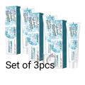 【Set of 3pcs】SUNISA teeth Whitening toothpaste Peppermint Food Graded Family baking soda Toothpaste. 