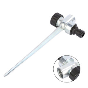 YF Eliff ฐานสปริงเกอร์ในสวนโลหะผสมสังกะสีขนาด1/2นิ้วพร้อมระบบไหลผ่านน้ำติดขาปักดินสำหรับการชลประทานสนามหญ้า