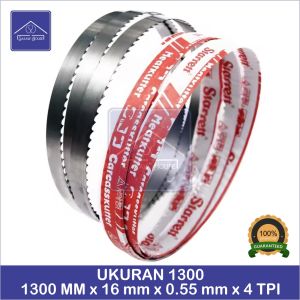 Starrett Bandsaw Bonesaw Mata Pisau Bone Saw 1300 / Mata Gergaji Pita / Bilah Pisau