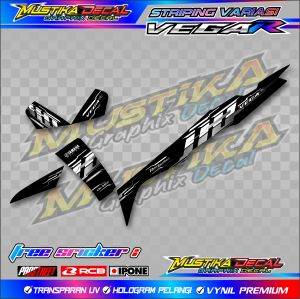 STRIPING VARIASI YAMAHA VEGA R 110 VIETNAM STYLE / STIKER LIST MOTOR YAMAHA VEGA R 110 VIETNAM STYLE