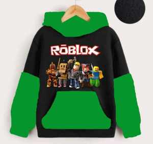 R.PEOPLE KIDS CHARACTER COMBI COLOR HOODIE WITH SIZES