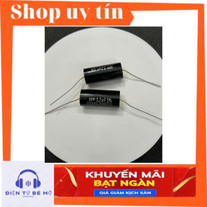 Tụ 2.2uf lọc trép cao cấp cản trung- trép phân tần loa âm thanh chuẩn.