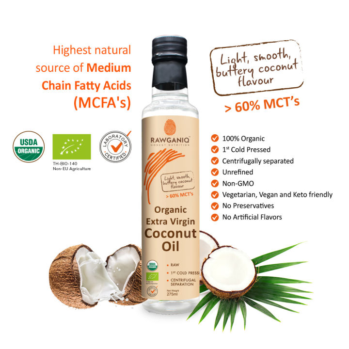 Coconut Oil | 100% Pure Extra-virgin & Unrefined