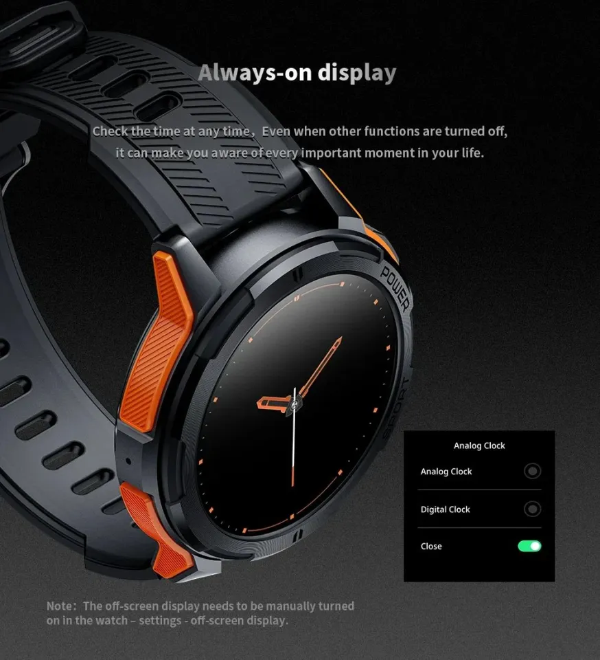 OUKITEL Smart Watch BT10 Sport SmartWatch 410mAh