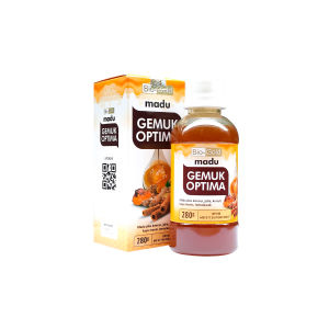 Madu Gemuk Badan Optima Bio Gold Suplemen Penambah Nafsu Makan 280gr